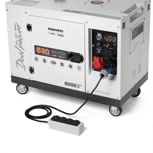 Дизельный генератор с функцией Dual Power Daewoo DDAE 10000DSE-3 фото 7 Дизельный генератор с функцией Dual Power Daewoo DDAE 10000DSE-3 фото 7