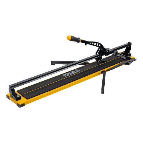 Плиткорез рельсовый 1000х16мм, каретка на подш., стальная станина, усил. рукоятка-пенал Denzel фото 2