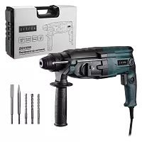 Перфоратор сетевой Zitrek ZKH1000 в кейсе, с набором из 5 буров, 1000 Вт 085-1302