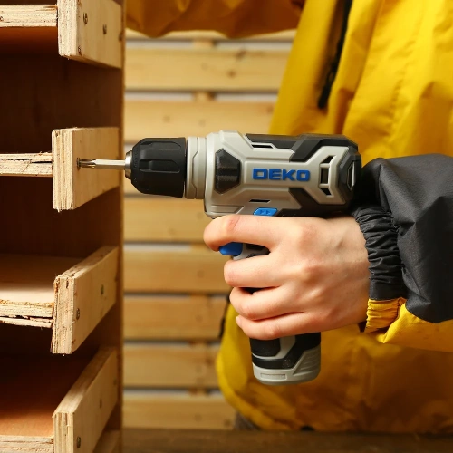 Аккумуляторная дрель-шуруповерт DEKO ZKCD80FU-Li SET 3 063-4128 фото 8