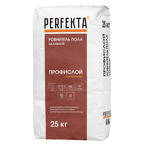 Ровнитель наливной Perfekta Профислой 25 кг