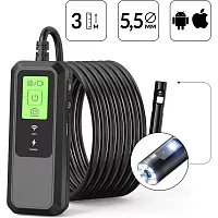 Видеоэндоскоп iCarTool WIFI 2 камеры, 3.5Мп, 2560x1440, 3м, 5.5 мм зонд IC-V803-3
