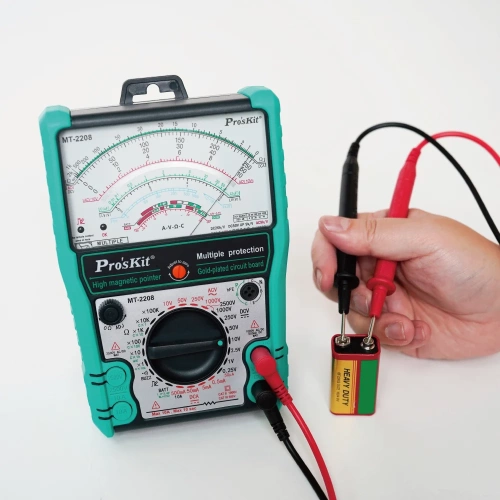 Мультиметр стрелочный Pro'sKit MT-2208 С00040321 фото 7