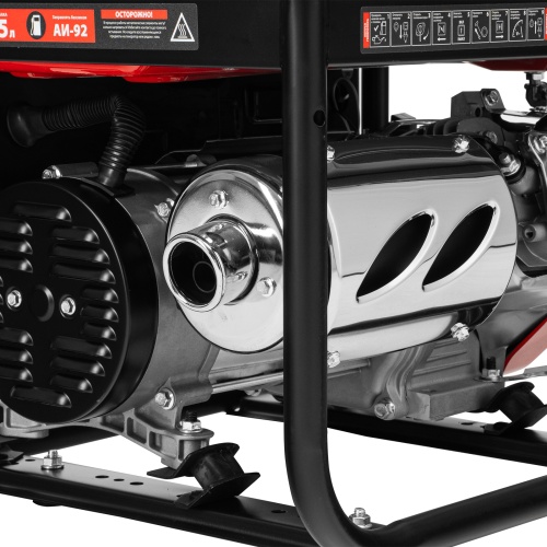 Генератор бензиновый RS-3500, 2,8 кВт, 230В, ручной стартер MTX фото 19