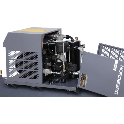 Компрессор винтовой NORDBERG 4 кВт, 10 бар, 450 л/мин, ресивер 180 л, IP54 NCF5R фото 10