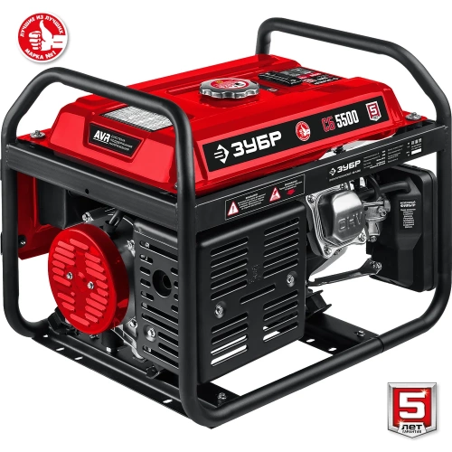 Бензиновый генератор ЗУБР 5500 Вт СБ-5500 фото 9