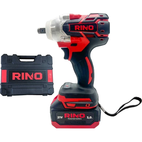 Гайковерт аккумуляторный бесщеточный RINO в кейсе, 320Нм, 21В, АКБ 3.0Ач WR1-2С WR1-2C фото 3 Гайковерт аккумуляторный бесщеточный RINO в кейсе, 320Нм, 21В, АКБ 3.0Ач WR1-2С WR1-2C фото 3