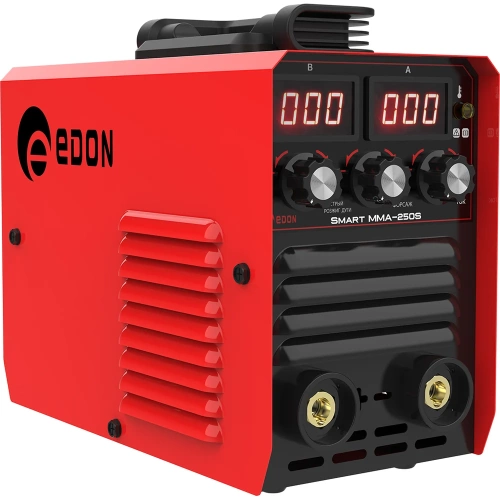 Сварочный аппарат EDON Smart MMA-250S (MMA 20-250A., 2-4мм., два дисплея, регулируемый форсаж и розжиг дуги) 28516
