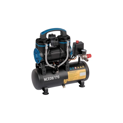 Компрессор безмасляный NORDBERG 220В, ресив. 8л, 170 л/мин NCEO8/170 фото 5 Компрессор безмасляный NORDBERG 220В, ресив. 8л, 170 л/мин NCEO8/170 фото 5