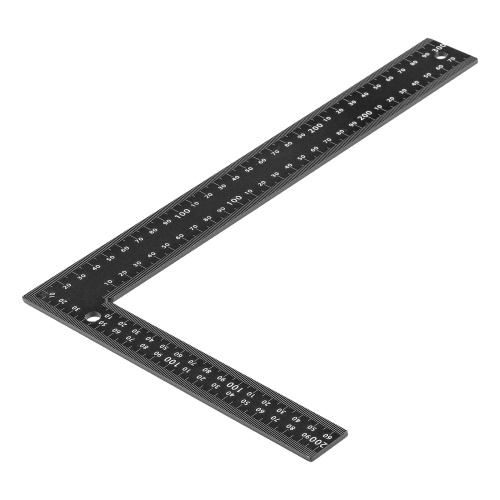 Угольник, 200 х 300 мм, алюминиевый, лазерная гравировка Denzel фото 2