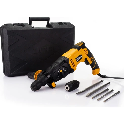 Электрический перфоратор JCB 1050W, 0-4800 об/мин, 3,5J JCB-RH1050-E(57218) Электрический перфоратор JCB 1050W, 0-4800 об/мин, 3,5J JCB-RH1050-E(57218)