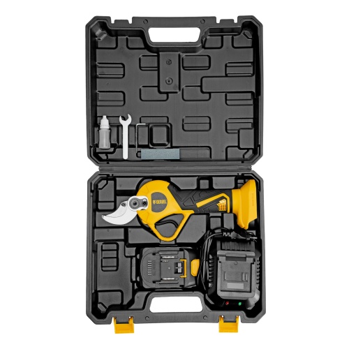 Секатор аккумуляторный, бесщет., CP-30BL, Li-Ion, 20 В, лезвия SK5 // Denzel фото 4