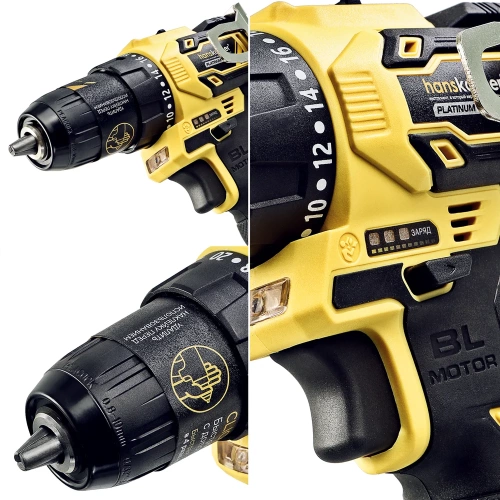 Аккумуляторный шуруповерт Hanskonner HCD1645BLC фото 7