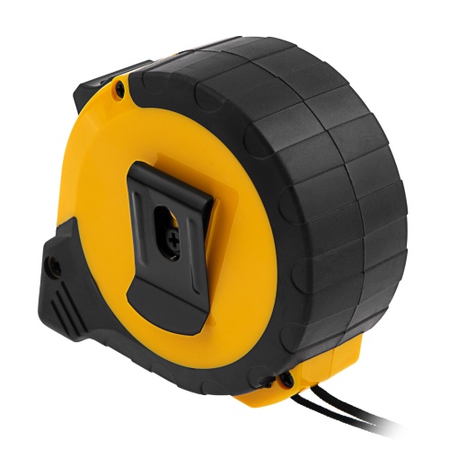 Рулетка 8м х 25мм, двухкомп. корпус, кнопка-пауза Denzel фото 6