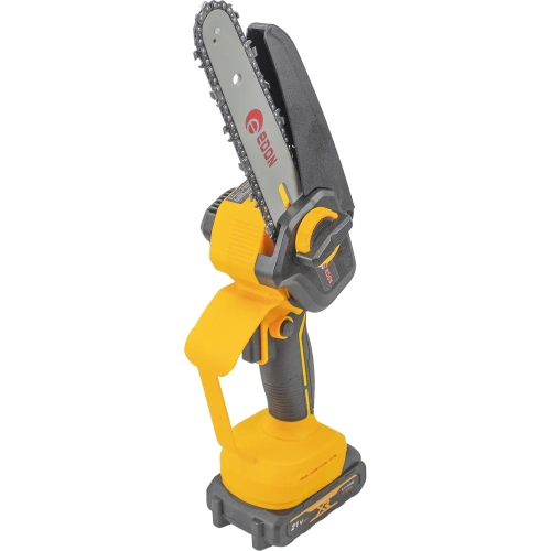 Мини-цепная пила аккумуляторная EDON ANS-21/6BL бесщеточная (21В.,15.2см.) 25165 фото 8 Мини-цепная пила аккумуляторная EDON ANS-21/6BL бесщеточная (21В.,15.2см.) 25165 фото 8