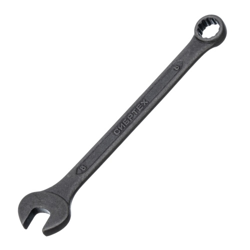 Ключ комбинированый, 8 мм, CrV, фосфатированный Сибртех Ключ комбинированый, 8 мм, CrV, фосфатированный Сибртех
