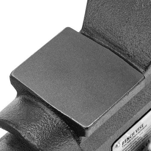 Тиски слесарные BVH-100, 100 мм, поворотные, стальная направляющая, с наковальней //Denzel фото 12