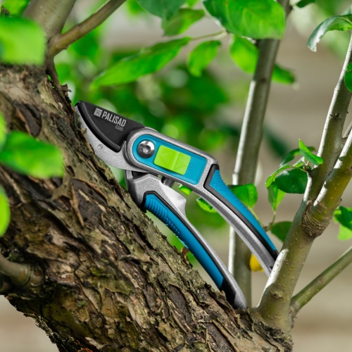 Секатор с наковальней, 215 мм, регулировка захвата, трехкомпонентные рукоятки, LUXE Palisad фото 9