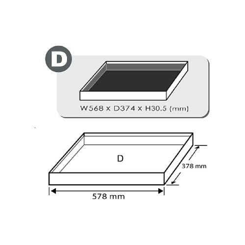 Набор инструментов TOPTUL 46 пр., гайковерт, ударные головки и динамометрический ключ, в ложементе GED0462 фото 3