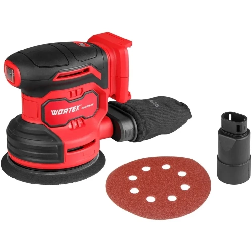 Аккумуляторная эксцентриковая шлифмашина WORTEX COS 1218-1 E ALL1 SOLO 1333435 Аккумуляторная эксцентриковая шлифмашина WORTEX COS 1218-1 E ALL1 SOLO 1333435