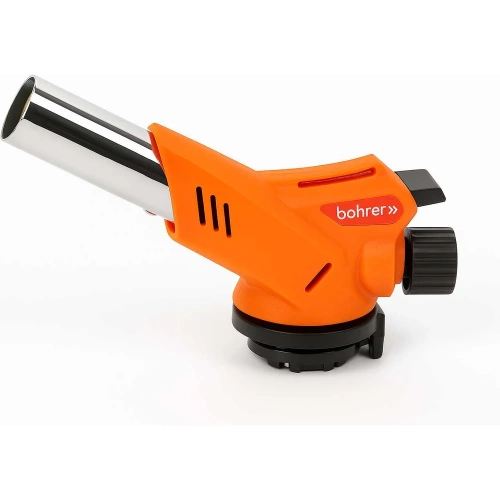 Насадка - горелка газовая Bohrer 360 раб. в любом полож., вентиль с пьезо, для газового баллончика 89101036 Насадка - горелка газовая Bohrer 360 раб. в любом полож., вентиль с пьезо, для газового баллончика 89101036