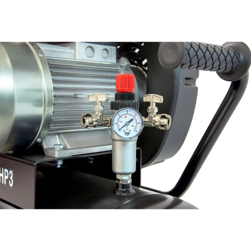 Воздушный ременной компрессор 100л 453л/мин WIEDERKRAFT WDK-91053 фото 6