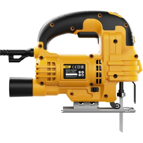 Лобзик электрический DELI 800Вт DC579 (маятниковый ход, фигурный рез, 6 скоростей работы) 220459 фото 9