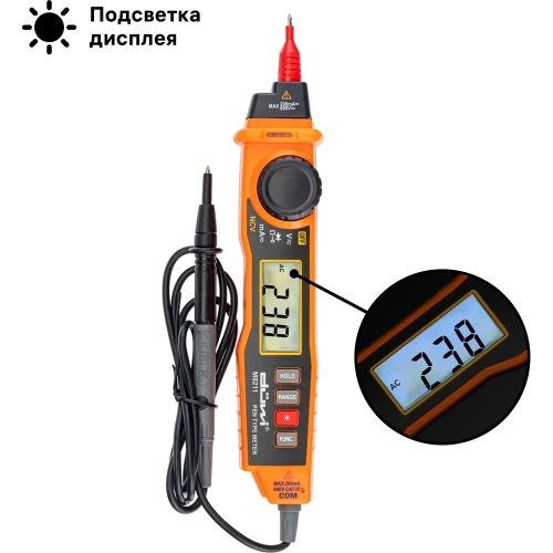 Цифровой мультиметр-пробник в форме щупа duwi M8211 PROFI 26047 9 фото 4