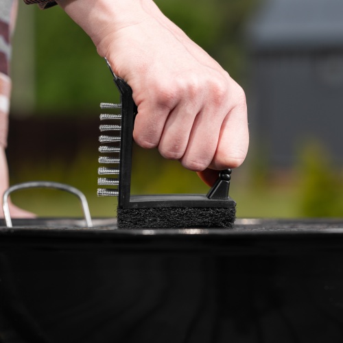 Щетка для чистки гриля 3 в 1 (щетка, скребок, губка) Camping Palisad фото 9