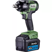 Ударный гайковерт Durofix 1/2 60В 1 АКБ 2,5Ач+ЗУ RI60166A1-PM