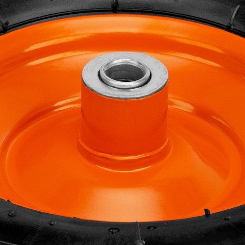 Колесо пневматическое, 4.00-6, D 325 мм, внутренний подшипник D 16 мм, длина оси 100 мм Palisad фото 4