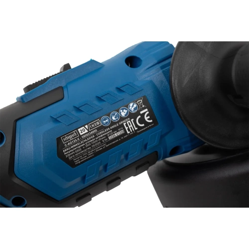 Аккумуляторная угловая шлифмашина C-AG125-X Scheppach без АКБ и ЗУ 5909234900 фото 11 Аккумуляторная угловая шлифмашина C-AG125-X Scheppach без АКБ и ЗУ 5909234900 фото 11