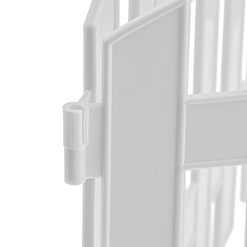 Забор декоративный "Винтаж", 28 х 300 см, белый, Palisad фото 3