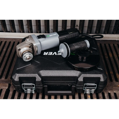 Угловая шлифмашина электрическая DeBever 125 мм, 1400 Вт, 3000 -11000 об/мин, 2,5 кг DBE-9222B фото 4