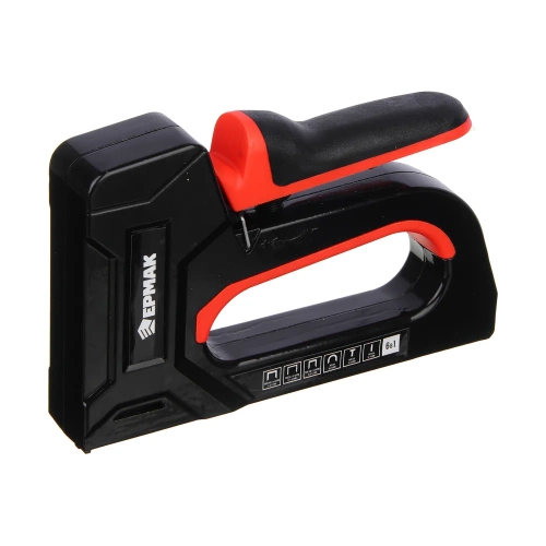 Степлер универсальный ЕРМАК 6 в 1 лёгкий 648-003 фото 4