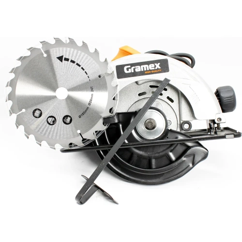 Дисковая пила Gramex HCS-185-1700 1700 Вт, 185/20 мм, 4800 об/мин, угол 45 (1/4) 4200 фото 4
