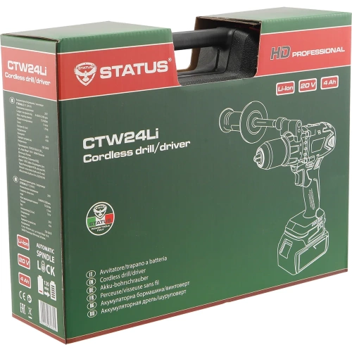 Бесщеточная дрель-шуруповерт STATUS UniOne CTW 24Li  07125901 фото 7