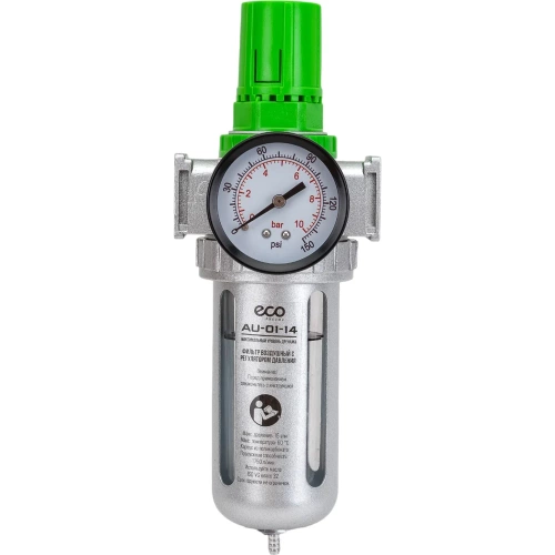 Блок подготовки воздуха 1/4" ECO AU-01-14 фото 3