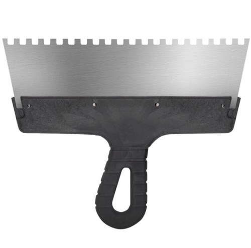 Шпатель фасадный Biber 35215 250 мм зуб 6х6 мм