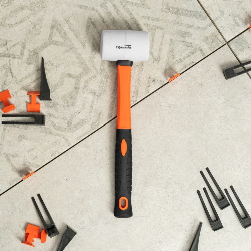 Киянка резиновая, 225 г, белая резина, фибергласовая рукоятка Sparta фото 9 Киянка резиновая, 225 г, белая резина, фибергласовая рукоятка Sparta фото 9