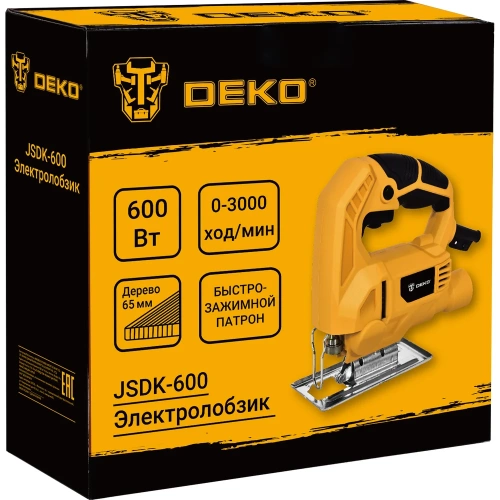 Электролобзик DEKO JSDK-600, 600Вт 085-1157 фото 8 Электролобзик DEKO JSDK-600, 600Вт 085-1157 фото 8