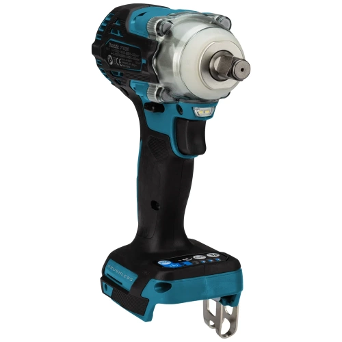 Гайковерт ударный аккумуляторный Makita LXT BL 18В XPT, квадрат 1/2", 330Нм, 4 скорости, подсветка, тормоз двигателя, регулировка оборотов, АКБ 1x3.0Ач, з/у, Makpac. DTW300SF1J фото 8