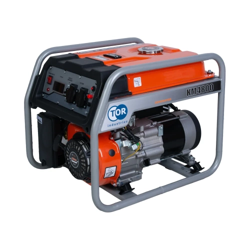 Бензиновый генератор TOR KM4800H 3,3кВт 220В 16л с ручным запуском 1018115 фото 4