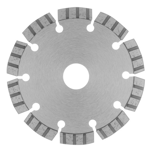 Диск алмазный, 125 х 22.2 мм, лазерная приварка турбо-сегментов, сухая резка Gross фото 2