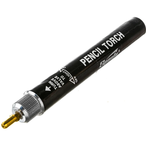 Газовая горелка SPARTA тип "Карандаш" + 2 насадки для пайки, 200 мм 914185 фото 3