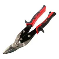 Ножницы по металлу Matrix PRO 250 мм, правый рез, сталь CRMO, двухкомпонентные рукоятки 78324