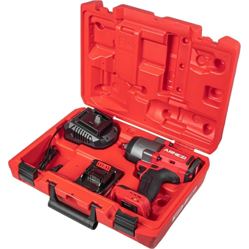 Гайковерт ударный аккумуляторный бесщеточный Arnezi 1/2", 1880Нм, 18В, 4.0А*ч R9000006 фото 10 Гайковерт ударный аккумуляторный бесщеточный Arnezi 1/2", 1880Нм, 18В, 4.0А*ч R9000006 фото 10