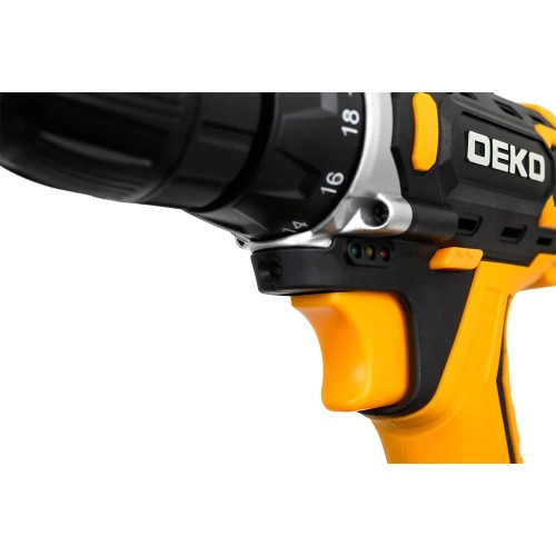 Аккумуляторная дрель-шуруповерт Banger 20V ONE + в кейсе + набор 63 инструмента для дома, 20В, 2x1.5Ач DEKO 083-1043 фото 9 Аккумуляторная дрель-шуруповерт Banger 20V ONE + в кейсе + набор 63 инструмента для дома, 20В, 2x1.5Ач DEKO 083-1043 фото 9