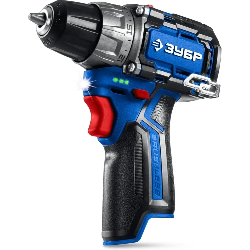 Дрель-шуруповерт ЗУБР Профессионал Компакт 12 В, 45 Н·м, без АКБ (тип Т7), DB-121