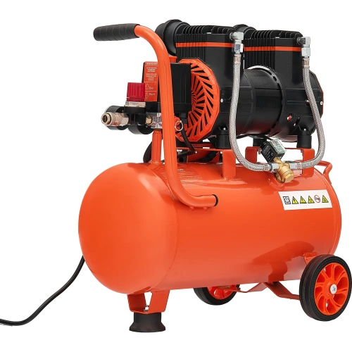 Безмасляный малошумный компрессор Gigant (25 л; 8 бар; 225 л/мин) GSWK-25/1400 фото 4 Безмасляный малошумный компрессор Gigant (25 л; 8 бар; 225 л/мин) GSWK-25/1400 фото 4